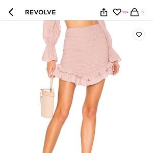 Majorelle Lark Skirt, Blush, Small